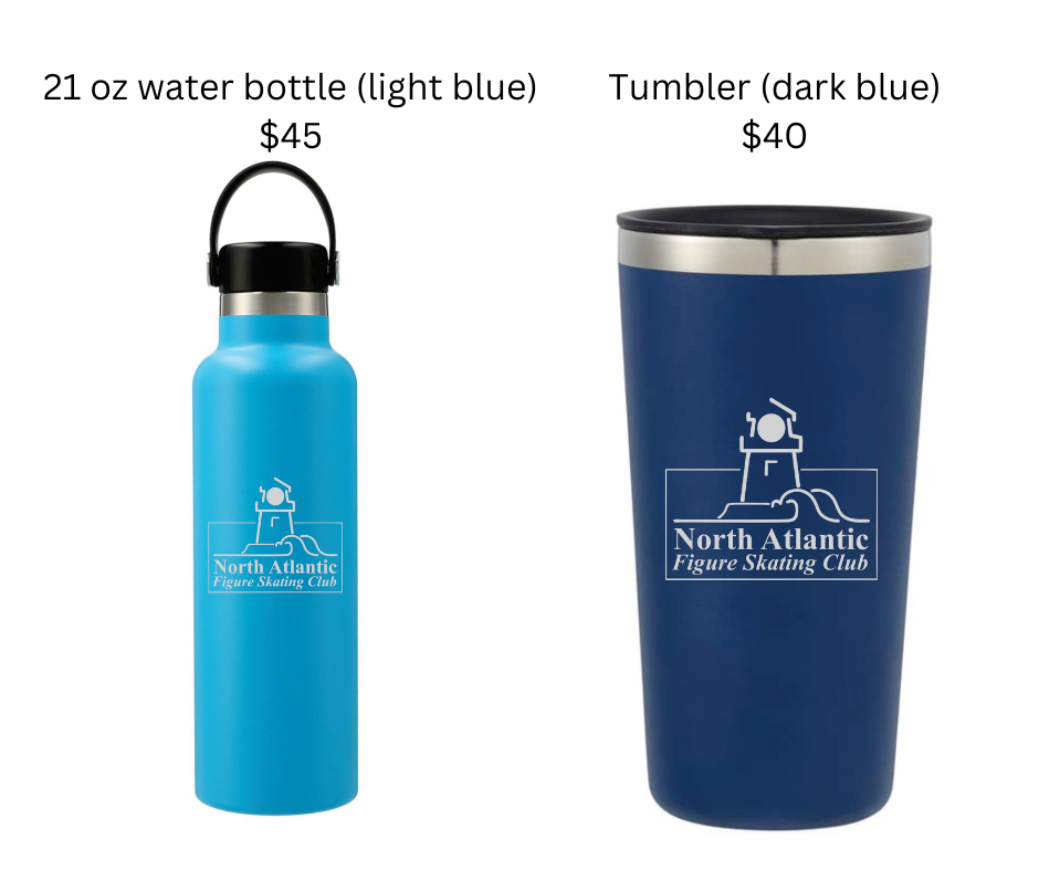 21 oz water bottle (light blue) $45